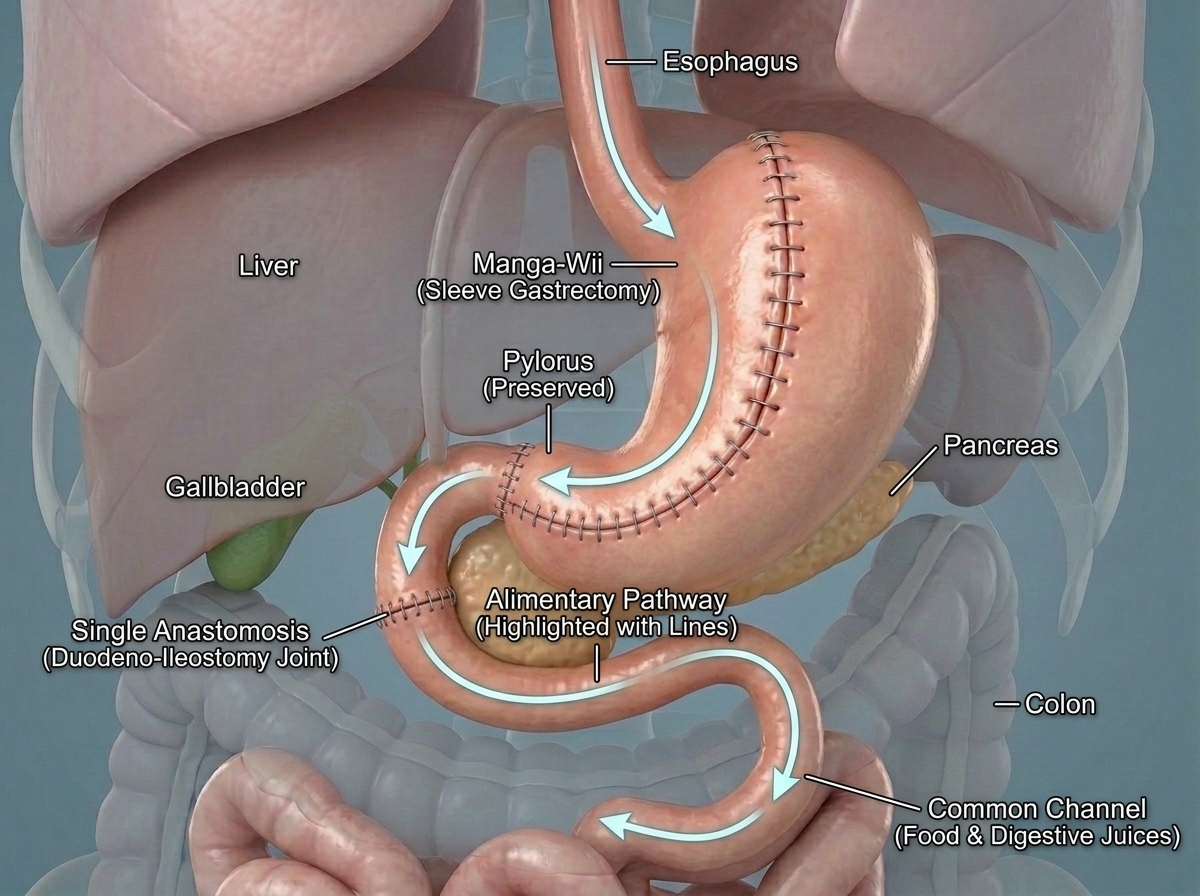 SADI / SADI Wii — restricción y derivación intestinal